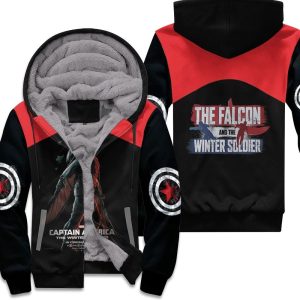 The Falcon And The Winter Soldier The Falcon New Captain America Unisex Fleece Hoodie