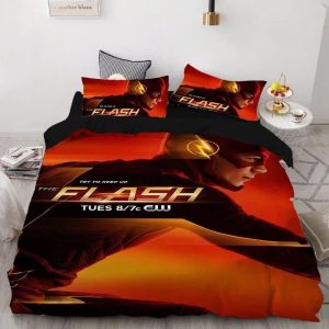 The Flash Barry Allen #17 Duvet Cover Pillowcase Bedding Set Home Decor