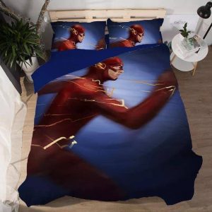 The Flash Barry Allen #2 Duvet Cover Pillowcase Bedding Set Home Decor