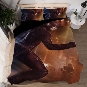 The Flash Barry Allen #4 Duvet Cover Pillowcase Bedding Set Home Decor