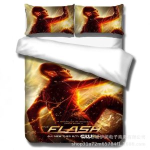 The Flash Barry Allen #8 Duvet Cover Pillowcase Bedding Set Home Decor