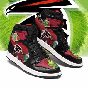 The Grinch Atlanta Falcons NFL Air Jordan 1 Sport Custom Sneakers