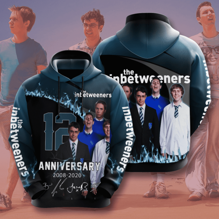 The Inbetweeners 3D Hoodie