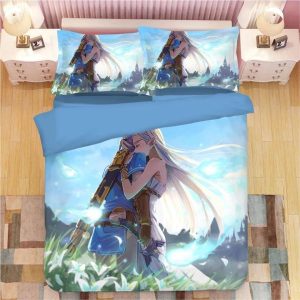 The Legend of Zelda Link #10 Duvet Cover Pillowcase Bedding Set Home Decor
