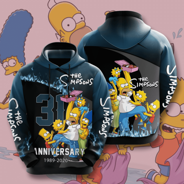 The Simpsons 3D Hoodie