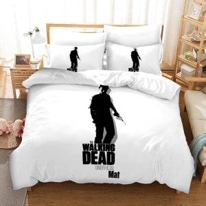 The WalKing  Dead #2 Duvet Cover Pillowcase Bedding Set Home Bedroom Decor