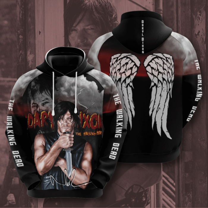 The Walking Dead 3D Hoodie