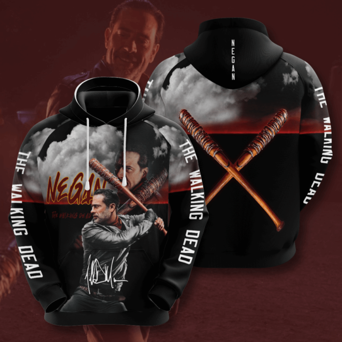 The Walking Dead 3D Hoodie