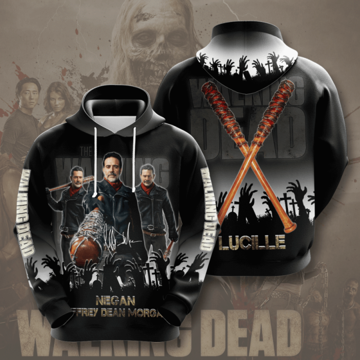 The Walking Dead 3D Hoodie