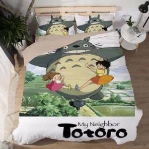Tonari no Totoro #2 Duvet Cover Pillowcase Bedding Set Home Decor