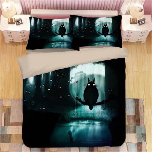 Tonari no Totoro #20 Duvet Cover Pillowcase Bedding Set Home Decor