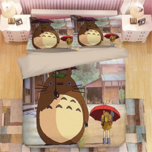 Tonari no Totoro #25 Duvet Cover Pillowcase Bedding Set Home Decor