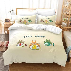 Tonari no Totoro #26 Duvet Cover Pillowcase Bedding Set Home Decor
