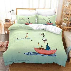Tonari no Totoro #28 Duvet Cover Pillowcase Bedding Set Home Decor