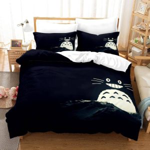 Tonari no Totoro #29 Duvet Cover Pillowcase Bedding Set Home Decor