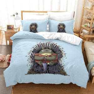 Tonari no Totoro #33 Duvet Cover Pillowcase Bedding Set Home Decor