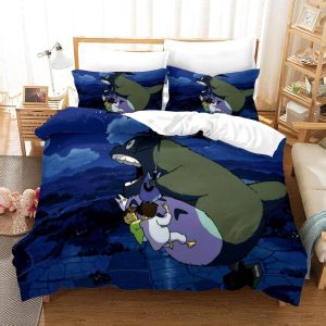 Tonari no Totoro #37 Duvet Cover Pillowcase Bedding Set Home Decor