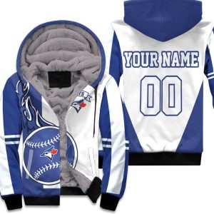 Toronto Blue Jays 3D Personalized Unisex Fleece Hoodie
