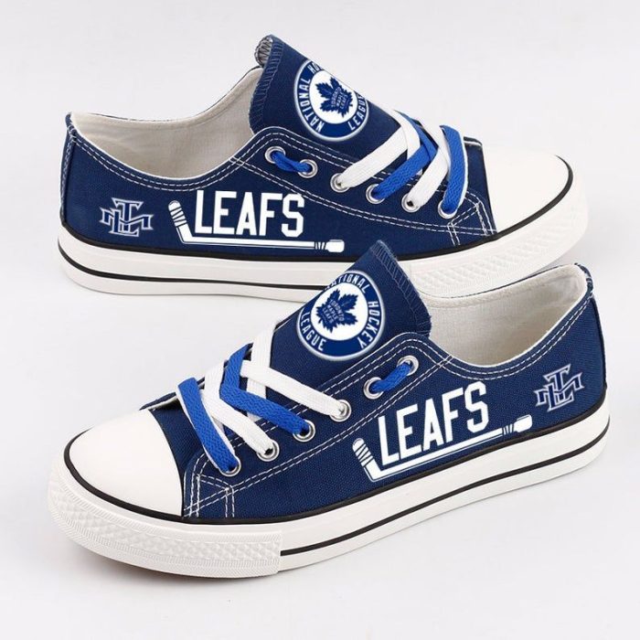 Toronto Maple Leafs NHL Hockey 1 Gift For Fans Low Top Custom Canvas Shoes