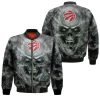 Toronto Raptors NBA Fans Skull Bomber Jacket
