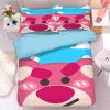 Toy Story Lots-O'-Huggin Bear #34 Duvet Cover Pillowcase Bedding Set Home Bedroom Decor