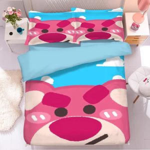 Toy Story Lots-O'-Huggin Bear #34 Duvet Cover Pillowcase Bedding Set Home Bedroom Decor