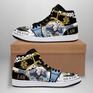 Trafalgar D. Water Law Sneakers One Piece Anime Shoes Fan Gift MN06