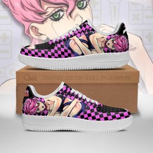 Trish Una Air Nike Air Force Shoes Unique Jojos Bizarre Adventure Anime Custom Sneakers