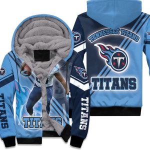 Tye Smith #23 Tennessee Titans Afc Division South Super Bowl 2021 Unisex Fleece Hoodie