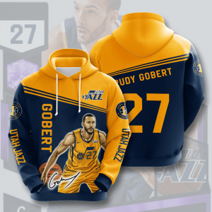 Utah Jazz 3D Hoodie