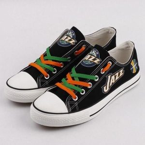 Utah Jazz NBA Basketball 1 Gift For Fans Low Top Custom Canvas Shoes