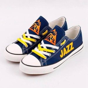 Utah Jazz NBA Basketball Gift For Fans Low Top Custom Canvas Shoes