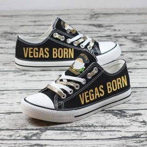 Vegas Golden Knights NHL Hockey 3 Gift For Fans Low Top Custom Canvas Shoes