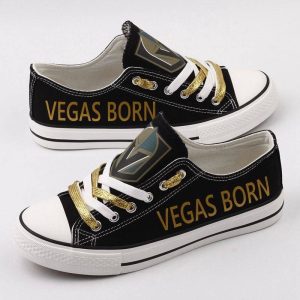 Vegas Golden Knights NHL Hockey 5 Gift For Fans Low Top Custom Canvas Shoes
