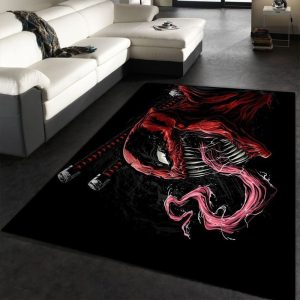 Venom Marvel 8 Area Rug Living Room And Bedroom Rug Home Decor Floor Decor