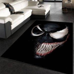 Venom Marvel 9 Area Rug Living Room And Bedroom Rug Home Decor Floor Decor