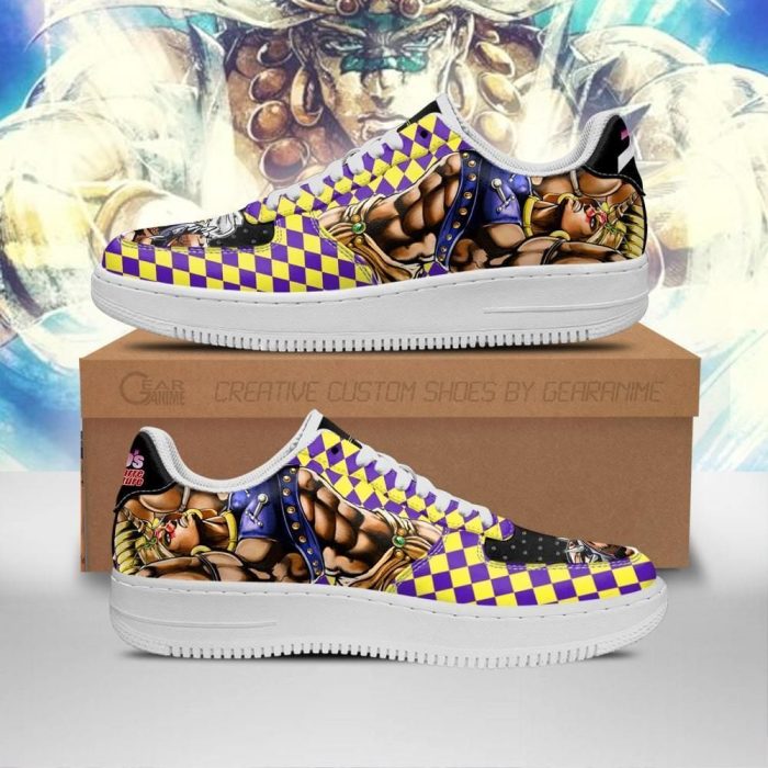 Wammu Air Nike Air Force Shoes Unique Jojo Anime Custom Sneakers