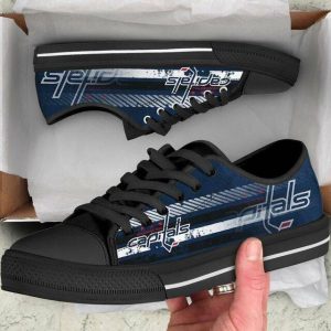 Washington Capitals NHL Hockey 2 Low Top Sneakers Low Top Shoes