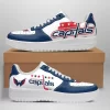 Washington Capitals Nike Air Force Shoes Unique Football Custom Sneakers