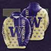Washington Huskies 3D Hoodie