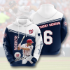 Washington Nationals 3D Hoodie