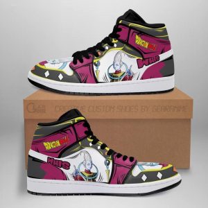 Whis Sneakers Dragon Ball Anime Shoes Fan Gift Idea MN05