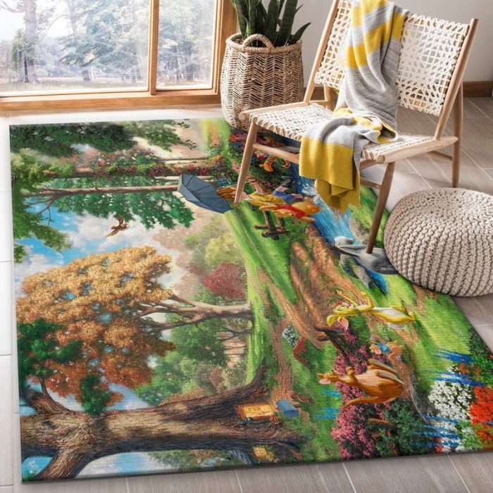 Winnie The Pooh 2 Area Rug Living Room And Bed Room Rug