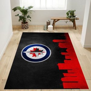 Winnipeg Jets NHL 3 Area Rug Living Room And Bed Room Rug