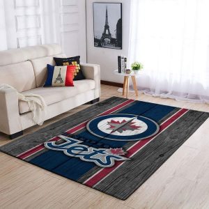 Winnipeg Jets NHL 5 Area Rug Living Room And Bed Room Rug