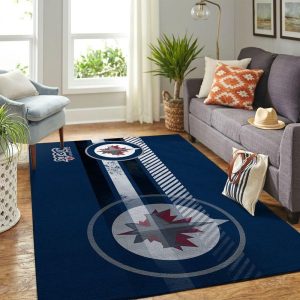 Winnipeg Jets NHL 8 Area Rug Living Room And Bed Room Rug