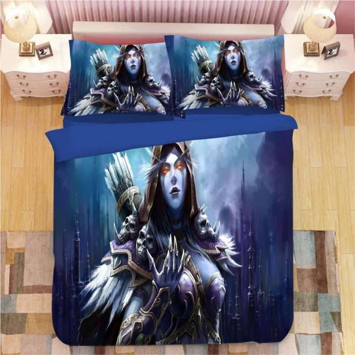 World of Warcraft WOW #2 Duvet Cover Pillowcase Bedding Set Home Bedroom Decor