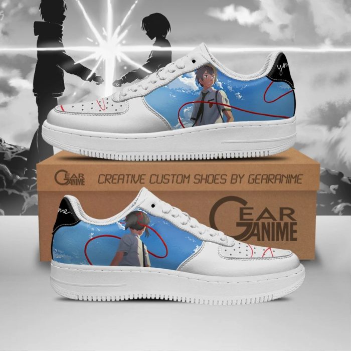 Your Name Shoes Custom Anime Air Force Sneakers Pt11