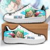 Zoro One Piece Air Force Sneakers Custom Anime Shoes Pt04