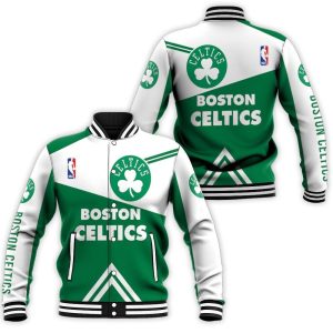 3D Boston Celtics 3Ds 3D Baseball Jacket